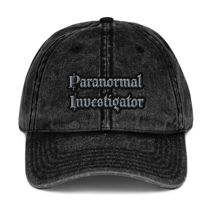 Vintage style Paranormal Invest Cap